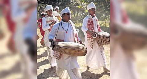 Indigenous artistes perform at the festival