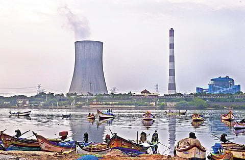 The north Chennai power plant