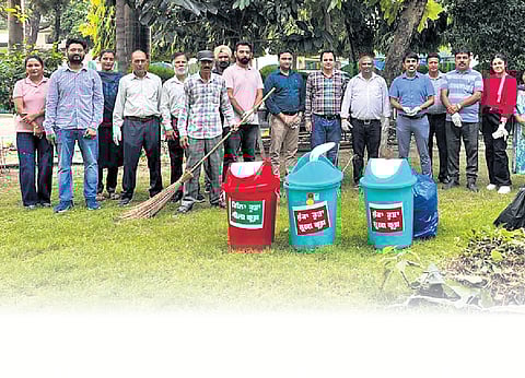 Recycling plastic has significantly reduced greenhouse gas emissions, saving approximately 20,000 kg of CO2, thus contributing to climate change mitigation.