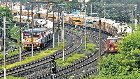 Image of trains used for representative purpose.