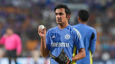 India's men's cricket team head coach Gautam Gambhir.