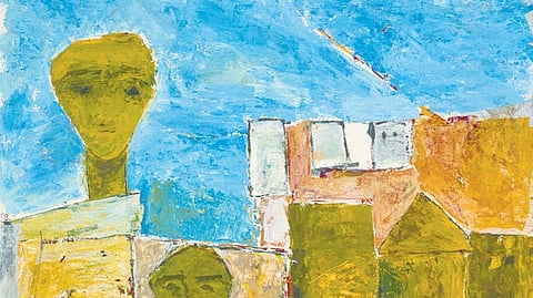 Ram Kumar’s work portraying alienation of human existence