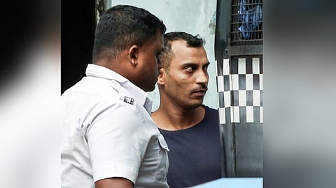 Police produce RG Kar Medical College and Hospital rape and murder case accused Sanjoy Roy at a Court, in Kolkata.