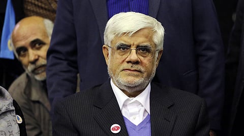 Iran's First Vice President Mohammad Reza Aref.