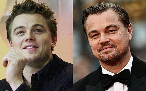 Leonardo DiCaprio then and now