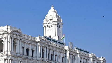 Ripon Building, headquarters of Greater Chennai Corporation.