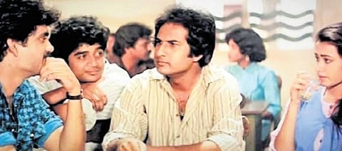 A still from the movie 'Siva'