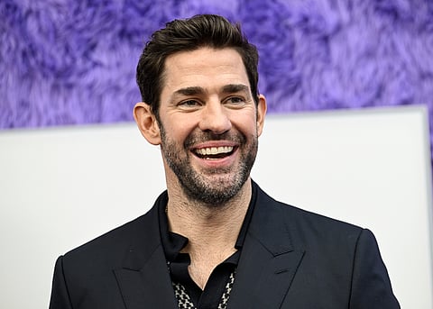 Producer-director-writer John Krasinski attends the premiere of Paramount Pictures' "IF" at the SVA Theatre, May 13, 2024, in New York.
