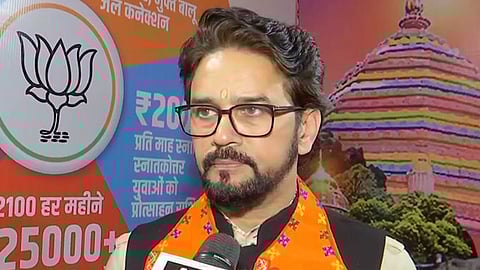 BJP MP Anurag Thakur.