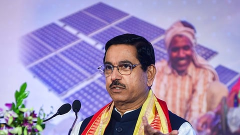 Pralhad Joshi, Union Minister for New and Renewable Energy & Food and Public Distribution and Consumer Affairs.