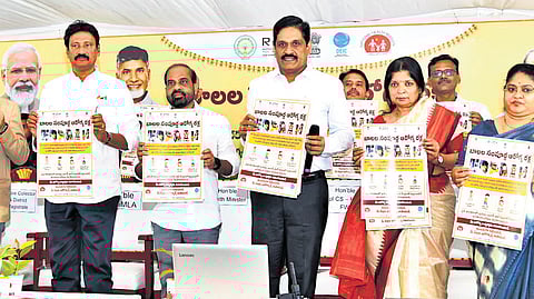 Health Minister Satya Kumar inaugurated the RBSK in Vijayawada