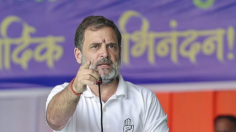 LoP in Lok Sabha and Congress leader Rahul Gandhi