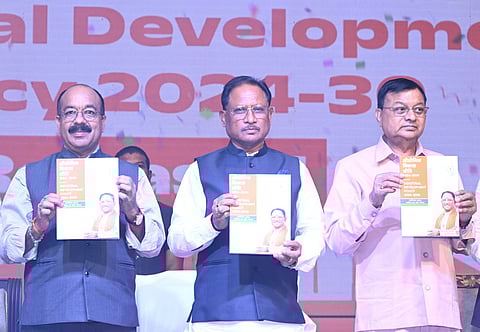 Chhattisgarh Chief Minister Vishnu Deo Sai launched the state’s new Industrial Policy 2024-30