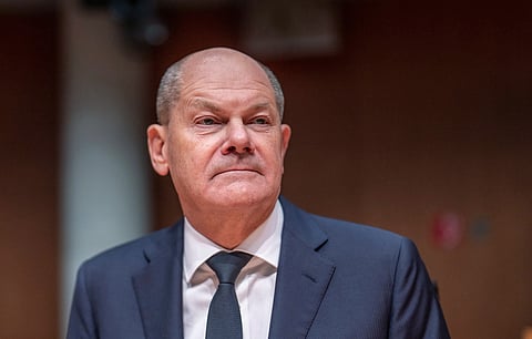 German Chancellor Olaf Scholz