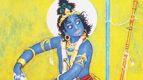 The first Amar Chitra Katha comic, titled Krishna, which invaded the hearts of not just the children in India but the adults alike.