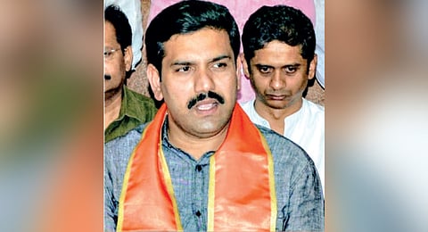 Karnataka BJP president BY Vijayendra