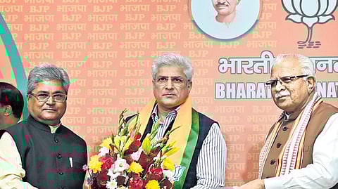Former AAP leader Kailash Gahlot joins the BJP on Monday.