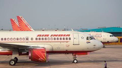 Air India flight.