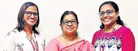 Kavya Manohar, Dr Elizabeth Sherly, Leena G Pillai