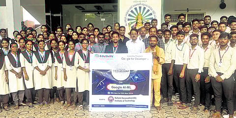 Tech camp on Machine Learning, AI held