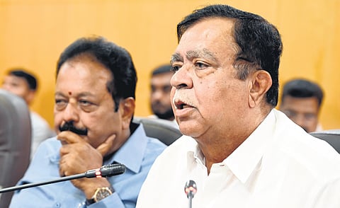 Cooperation Minister KN Rajanna.