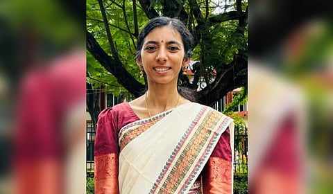 33-year-old Vidya K Nambeesan, who was working with the Cochin University Post Office