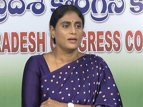 APCC chief YS Sharmila Reddy