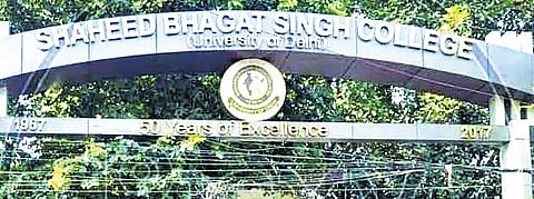 SFI protests over ‘casteist slur’ against Dalit student in Delhi's Shaheed Bhagat Singh College