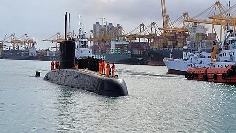 Image of Indian Navy submarine used for representative purpose.
