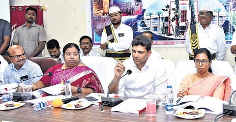 Pemmasani addressed the concerns of farmers and highlighted measures being taken to support them.