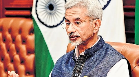 External Affairs Minister S Jaishankar virtually participates in the India Foundation’s Ideas Conclave