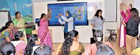 Bringing pages to stage