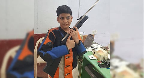 Shooter Sk Mohammad Ubaid.