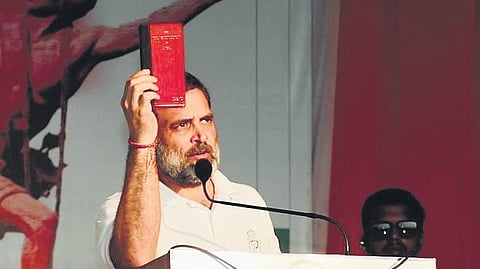 Congress leader Rahul Gandhi.