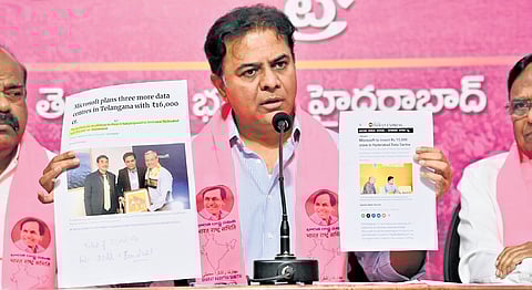 BRS working president KT Rama Rao