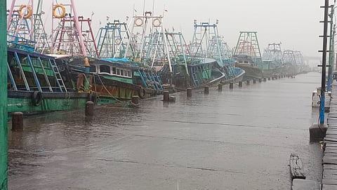 The depression over Southwest Bay of Bengal has intensified into a deep Depression.
