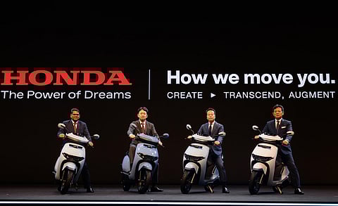 The launch of Honda new EV's ‘ACTIVA e:’ and ‘QC1’.