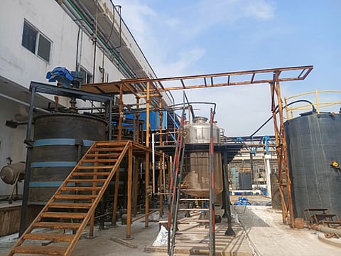 Hydrochloric acid leak at Tagore Labs Private Limited, located in Parawada's Jawaharlal Nehru Pharma City in Anakapalle district.