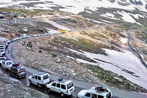About 72.84 lakh incomers landed up in Manali last year