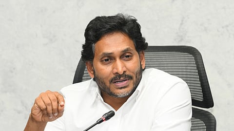 Former CM and YSRC president Jagan Mohan Reddy