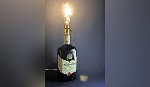 Renjini Thampi has upcycled over 28,000 glass bottles