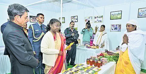 President Murmu interacted with representatives of six tribal communities in Ooty on Friday