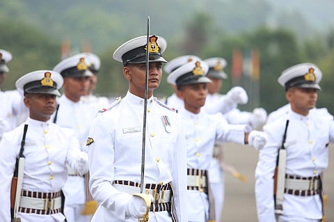 Glimpses from INA passing out parade
