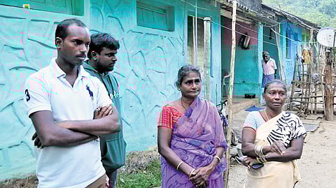 Sri Lankan repatriates Kanaka Valli and Saraswati of Vangasara village in Alluri Sitarama Raju district seem to be worried over their future
