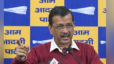 Former Delhi chief minister and AAP national convener Arvind Kejriwal