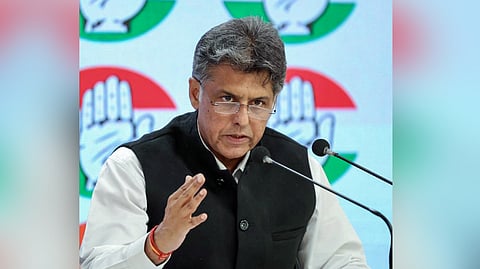 Congress leader and Lok Sabha MP Manish Tewari.