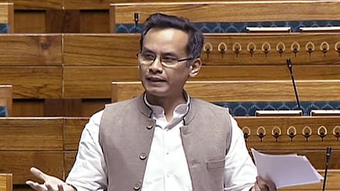 Congress leader Gaurav Gogoi.
