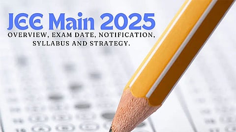 JEE Mains Syllabus for 2025