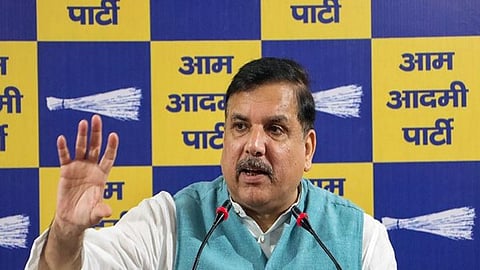 AAP MP Sanjay Singh.