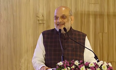 Amit Shah Addresses Annual Function of Gujarat Lok Seva Trust in Ahmedabad.